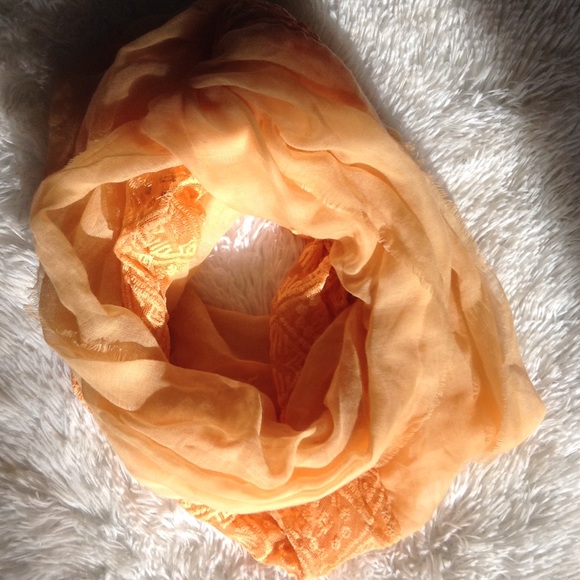 - Accessories - Peach infinity scarf!!